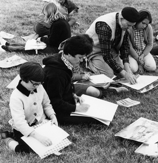 gail-vogels-girl-scouts-sketch-class-1964